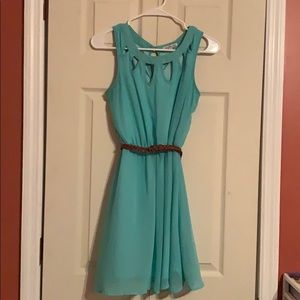 Teal Charlotte Russe Dress